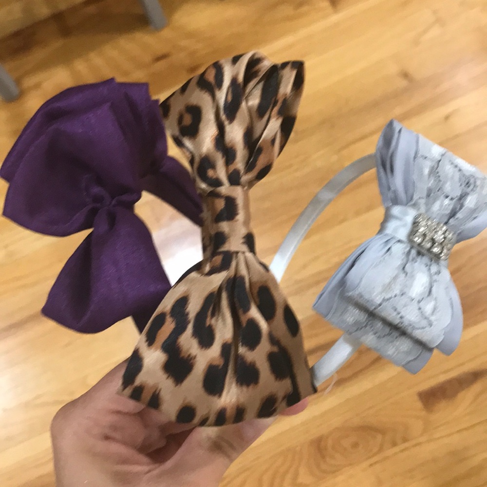 Set of 4 girls headbands
